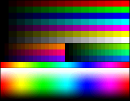 12-bit colour palette